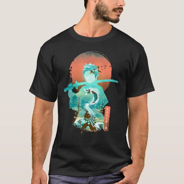 Camiseta Water Dragon For Men And Women (Anverso)