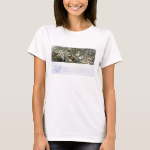 Camiseta Water-Lilies and Water Fairies, illustration from