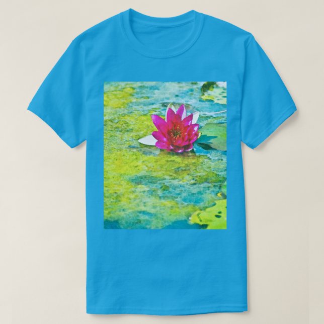 Camiseta Water Lily Lilypad (Diseño del anverso)