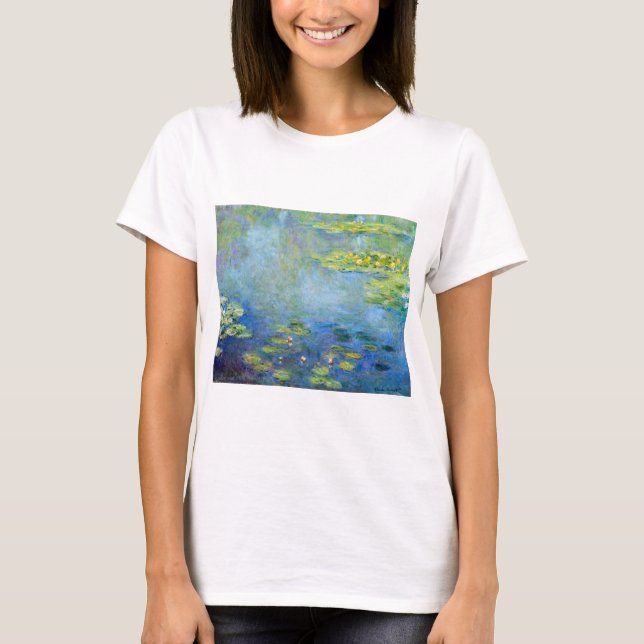 Camiseta Water Lily Pond, Monet (Anverso)