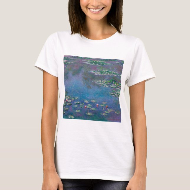 Camiseta Water Lily Pond, Monet (Anverso)