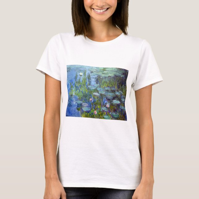 Camiseta Water Lily Pond, Monet (Anverso)