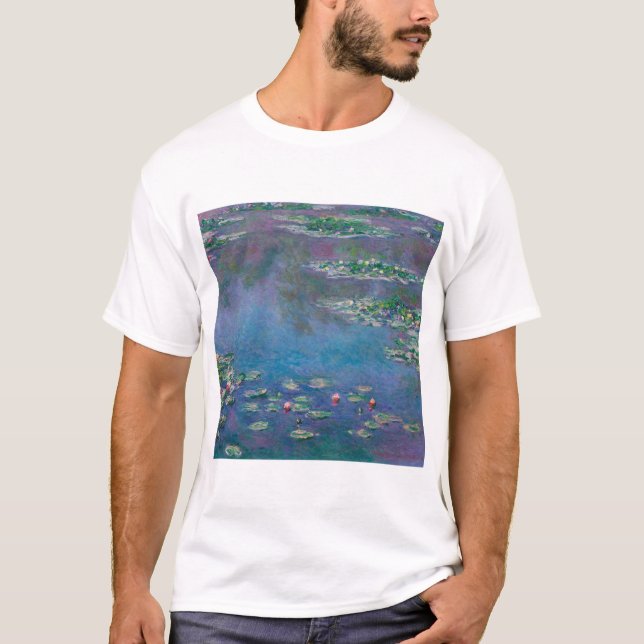 Camiseta Water Lily Pond, Monet (Anverso)