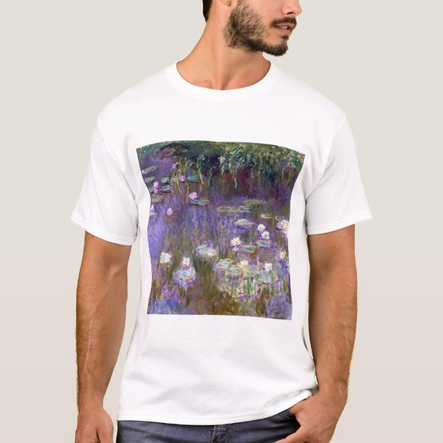 Camiseta Water Lily Pond, Monet (Anverso)