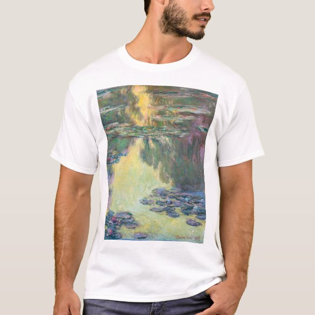 Camiseta Water Lily Pond, Monet (Anverso)