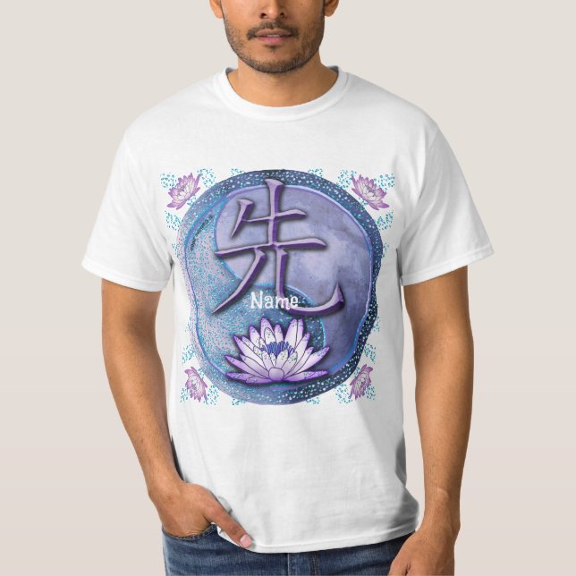 Camiseta Water Lotus Teacher  (Anverso)