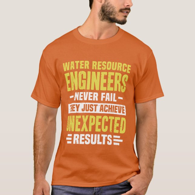 Camiseta Water Resource Engineer Engineering Funny Design N (Anverso)