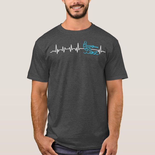 Camiseta Water Skier Waterski Wakeboarding Water Skiing (Anverso)