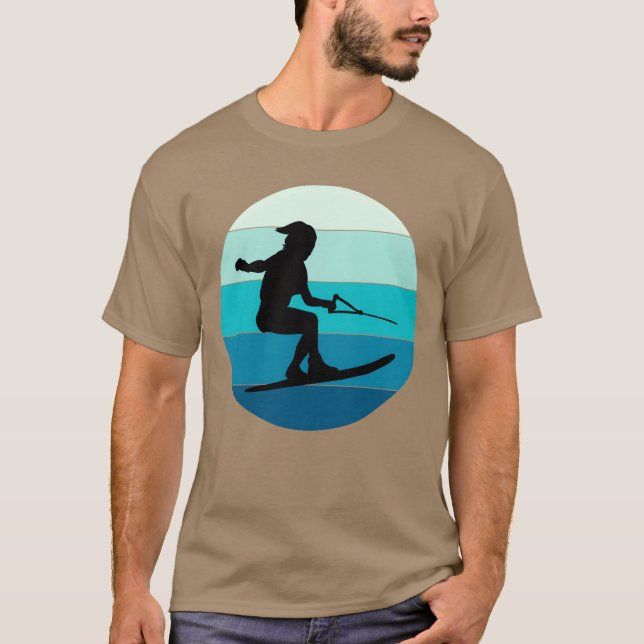 Camiseta Water Skiing Outr Water Sport family friend (Anverso)