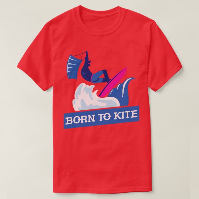 Camiseta Water Sport Funny Kiteboarder Gift Kitesurfing (Diseño del anverso)