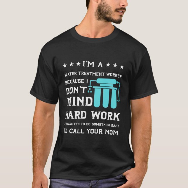 Camiseta Water treatment specialist worker (Anverso)