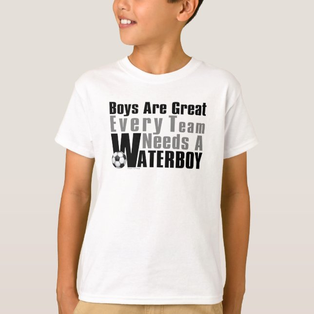 Camiseta Waterboy Soccer Tees and Sweatshirts (Anverso)