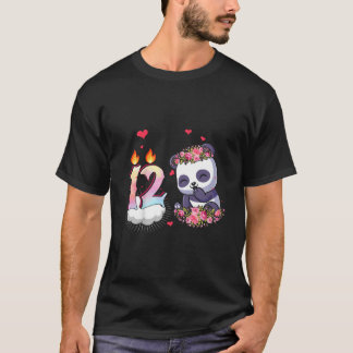 Camiseta Watercolor 12Th 12 Panda