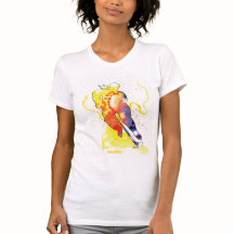 Watercolor de hockey