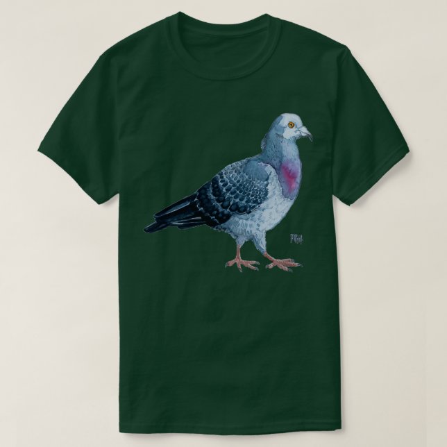 Camiseta Watercolor de picón 1 (Diseño del anverso)