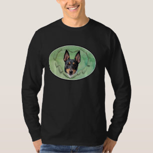 Camiseta Watercolor Dog Toy Fox Terrier Pullover