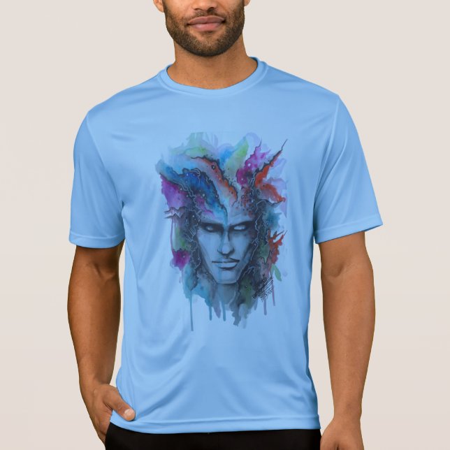 Camiseta Watercolor Face T-Shirt (Anverso)