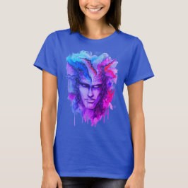Camiseta Watercolor Face T-Shirt