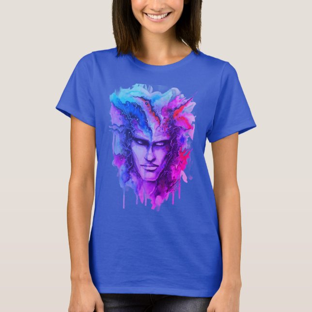 Camiseta Watercolor Face T-Shirt (Anverso)