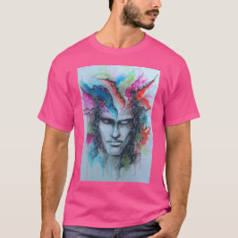 Camiseta Watercolor Face T-Shirt