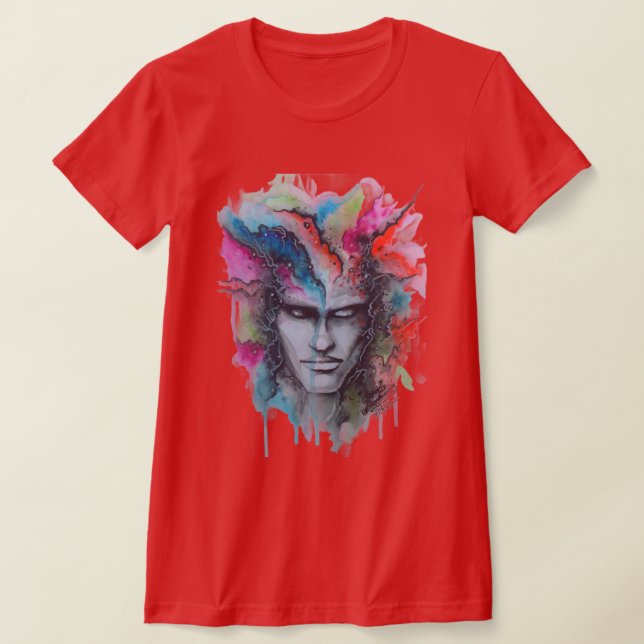 Camiseta Watercolor Face T-Shirt (Distribución)
