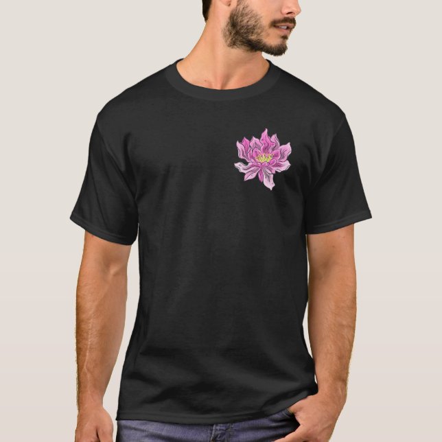 Camiseta Watercolor Flower Garden (Anverso)
