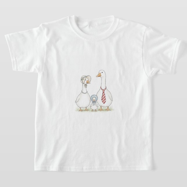 Camiseta Watercolor Goose T-Shirts (Distribución)