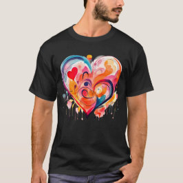 Camiseta Watercolor Heart
