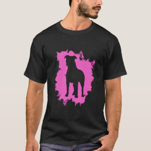Camiseta Watercolor Pitbull Cute Pitbull Art