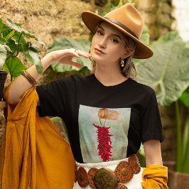 Camiseta Watercolor Rojo Chile Ristra Nuevo México