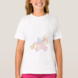 Camiseta Watercolor Unicorn para niños