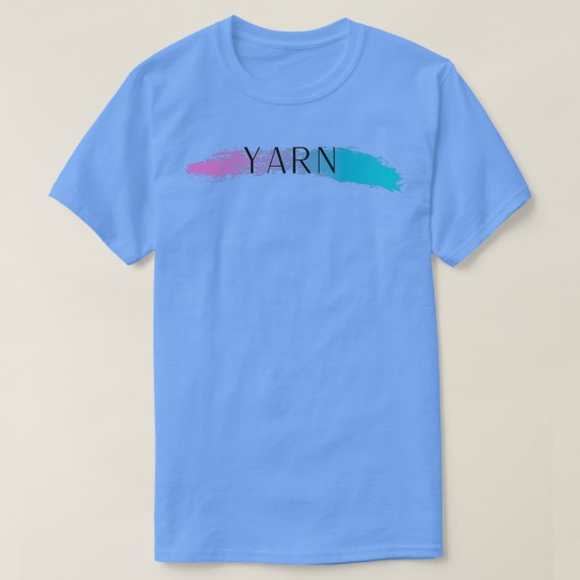 Camiseta Watercolor Yarn (Diseño del anverso)