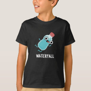 Camiseta Waterfall Funny Water Pun Dark BG