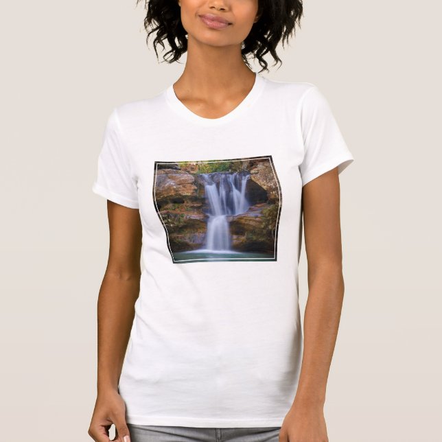 Camiseta Waterfalls | Cedar Falls, Ohio (Anverso)