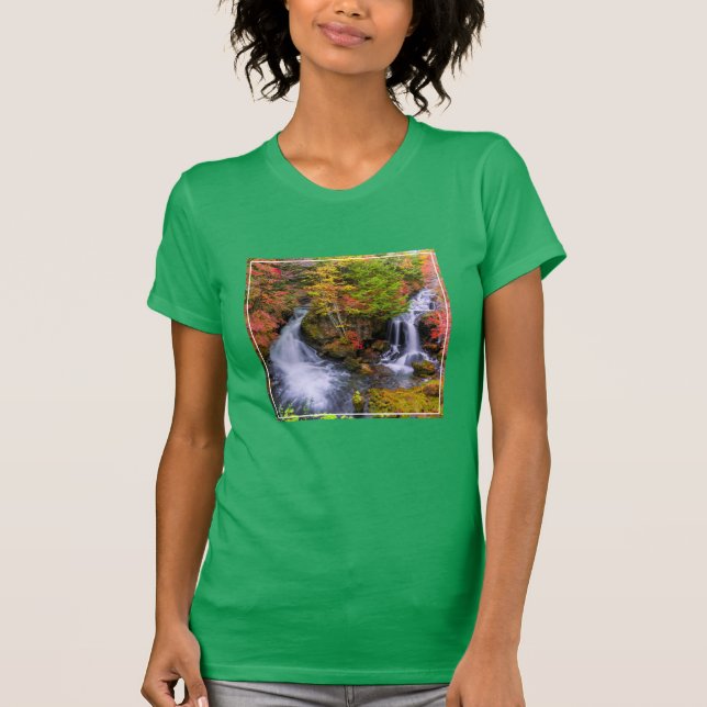 Camiseta Waterfalls | Faucet Waterfalls Nikko Japan Fall (Anverso)