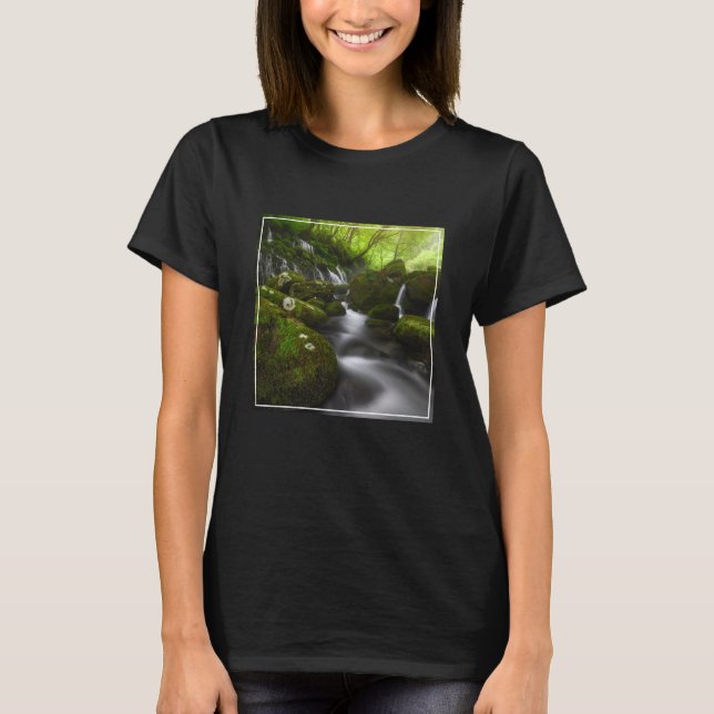 Camiseta Waterfalls | Satoyama Kisakata Waterfalls (Anverso)