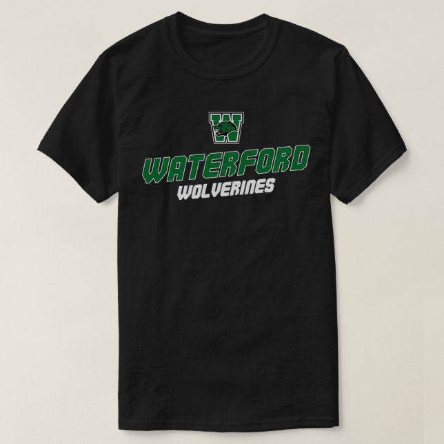 Camiseta Waterford Union High School Wolverines Pullover (Diseño del anverso)
