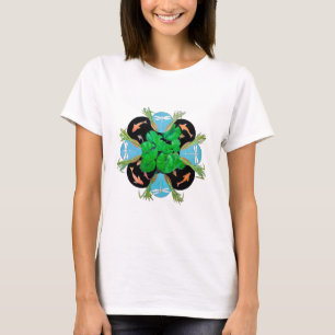 Camiseta Waterlilies y Rushes