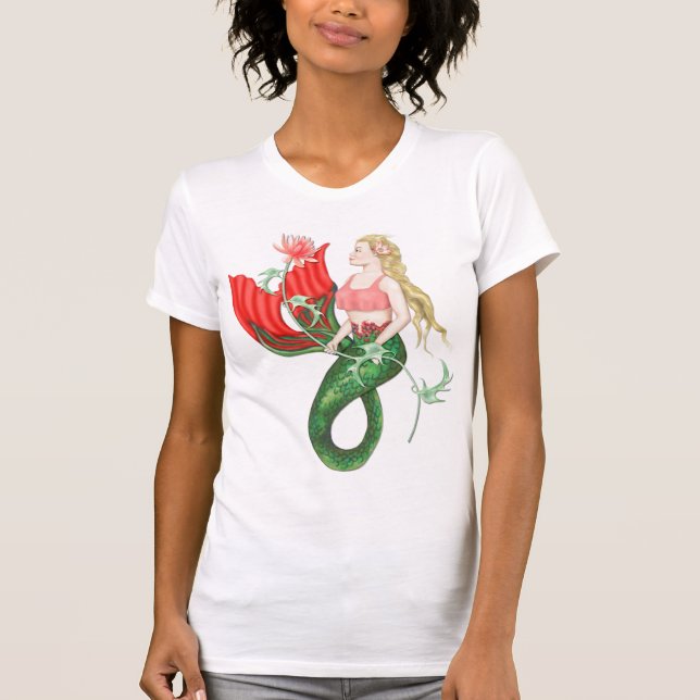 Camiseta Waterlily Mermaid Fantasy (Anverso)