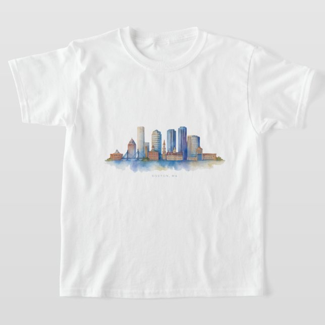 Camiseta Waterline de la ciudad de Boston | Mamáes modernas (Distribución)