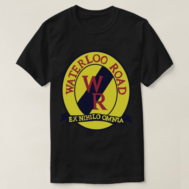 Camiseta Waterloo road emblem art Sticker (Diseño del anverso)