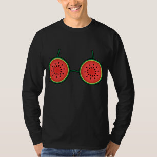 Camiseta Watermelon Bra Costume Cuida Fruta Fácil Halloween
