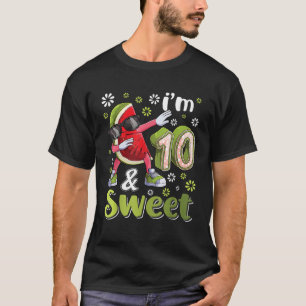 Camiseta Watermelon de 10 años Chica de cumpleaños fruta du