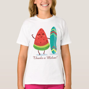 Camiseta Watermelon Food Tropical Summer Vacation Cute