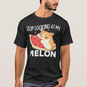 Camiseta Watermelon Hamster Melon Food Rodent Mascota Anima