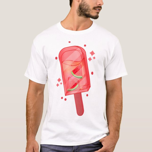 Camiseta Watermelon Ice Pop (Anverso)