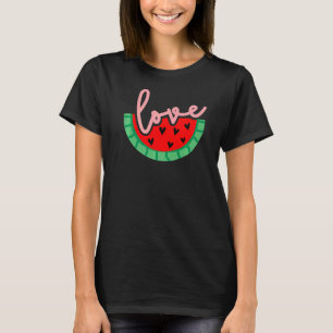 Camiseta Watermelon Love Summer Vibes Vacay Mode Tropical B