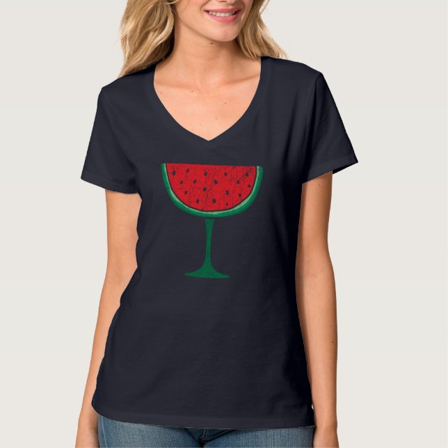 Camiseta Watermelon Lover Hello Summer Vacation Tropical Pa (Anverso)