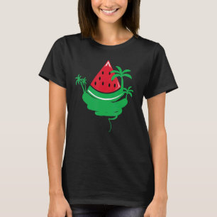 Camiseta Watermelon Palm Beach Melon Summer Tropical Fruta
