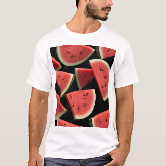 Camiseta Watermelon Slice Aesthetic (Anverso)